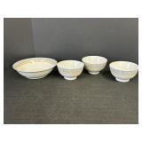 Heritage Mint Enchanted Garden Bowls