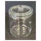 6.5" Glass Canister