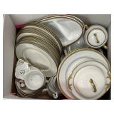 Gold Trim Dishes
