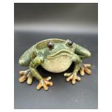 Clay Frog Planter