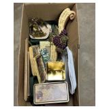 Grape Decor Items, Plates, Picture Frames Trays