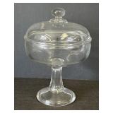 12" Glass Compote
