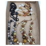 Variety of Beaded Necklaces