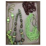 Misc Beaded Necklaces, Hawaiian Koa Seed