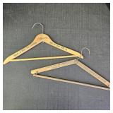 Vintage Wooden Clothes Hangers