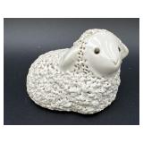 Popcorn Glaze Ceramic Sheep
