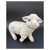 Textured Resin Sheep Figurine