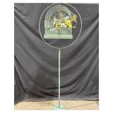 Metal Bird Cage w/ Stand
