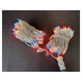 2- 100 Red, White, & Blue Icicle Lights