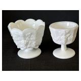 Westmoreland paneled grape pedestal candy dish &