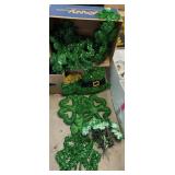 Assortment of St. Patrickï¿½s day decor, new