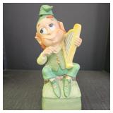 Vintage "Mr. Harpist"  Whiskey Decanter/Music Box