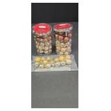 2-Trim A Home  Small Glass ornaments