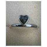Heart Ring marked 925 Ireland size 9.25