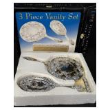 3pc vanity set in original box, some