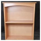 Maple Pressed Wood Two- Shelf Bookcase
