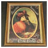 VIntage Coca-Cola Framed Print