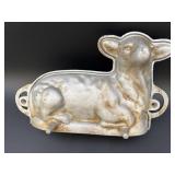 Cast Aluminum Lamb Cake Mold