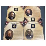 Presidential Coins Cleveland, Taylor, Polk &