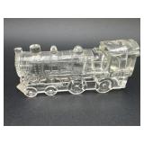 Vtg Steam Locomotive Glass Candy