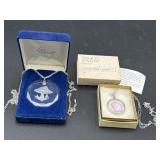 Hallmark & Avon necklaces.  Hallmark Little