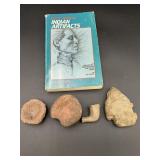 North American Indian Artifacts book w/