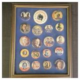 Vintage collection of Political Campaign Buttons