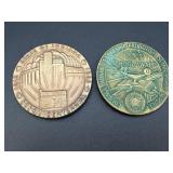 (2) Metals State of Indiana 1816-1966 &