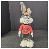 1989 Bugs Bunny Police Mountie Bendable Plush