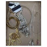 Silver-Tone & Long Gold-Tone Necklaces