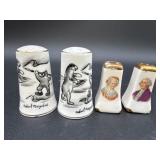 (2) Sets of Salt & Pepper shakers