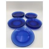 Cobalt Blue Salad & Dessert Plates