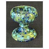 Ceramic 3.5" Tri Color Wine Glass