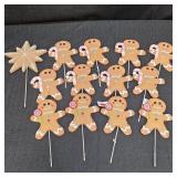 Gingerbread Decor Pieces