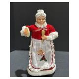 18" Baking Mrs Claus Figure
