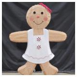 4ft. Lite Up Gingerbread Girl