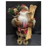 Santaï¿½s Workshop Santa w/skis, snow shoes, etc.