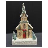 Kurt S Adler Holiday 11.8" LED Church