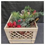Artifical Greenery Picks in Crate