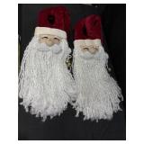 2 - 27" DEI Santa Door Hangings