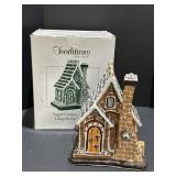 14" Sugar Cookie Cottage Gingerbread House by