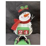 Ashland Snowman Count Down Decoration