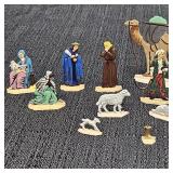 Scholtz Miniature Tin Nativity Scene