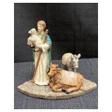 Part of a nativity set w/ space for tea light