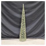 3ft Decorative Cone Tree w/ Glitter & Gems