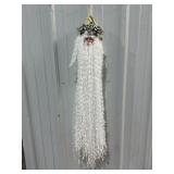 39" DEI Santa w/ Long Flowing Beard Ornament