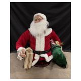 Animated singing 32in Santa Claus