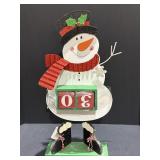 22" Ashland Snowman Christmas Countdown