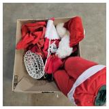 Mickey Stocking, Santa Hat, Bows, Santa Legs,