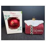 Valparaiso & Martin Binder Ornaments